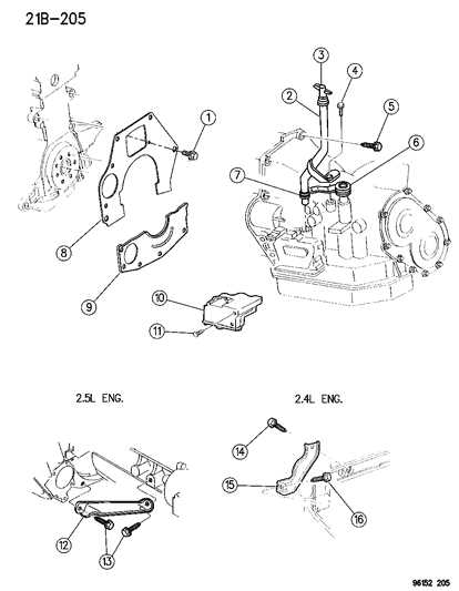 41te transmission parts diagram