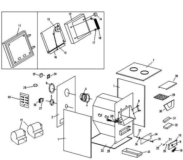 furnace parts diagram