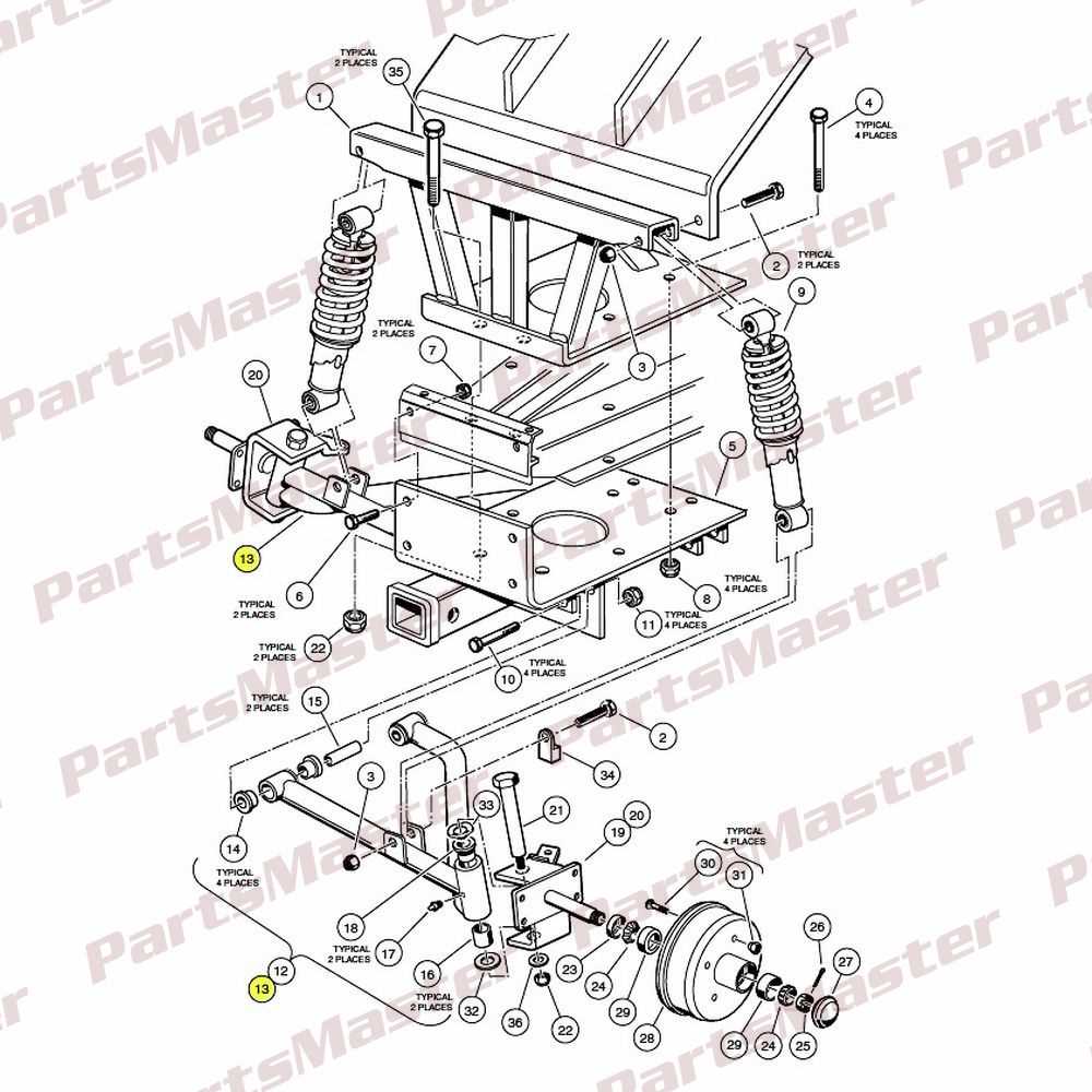 front end car parts diagram