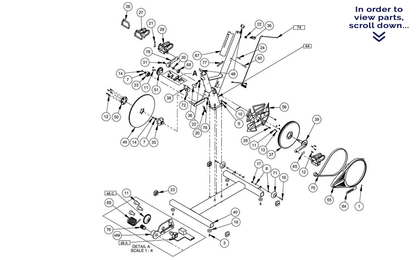 peloton bike parts diagram pdf