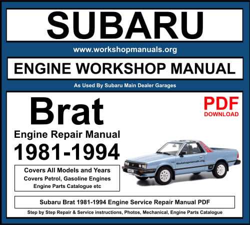 subaru engine parts diagram