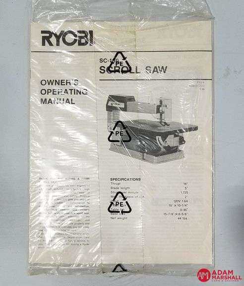 ryobi scroll saw parts diagram