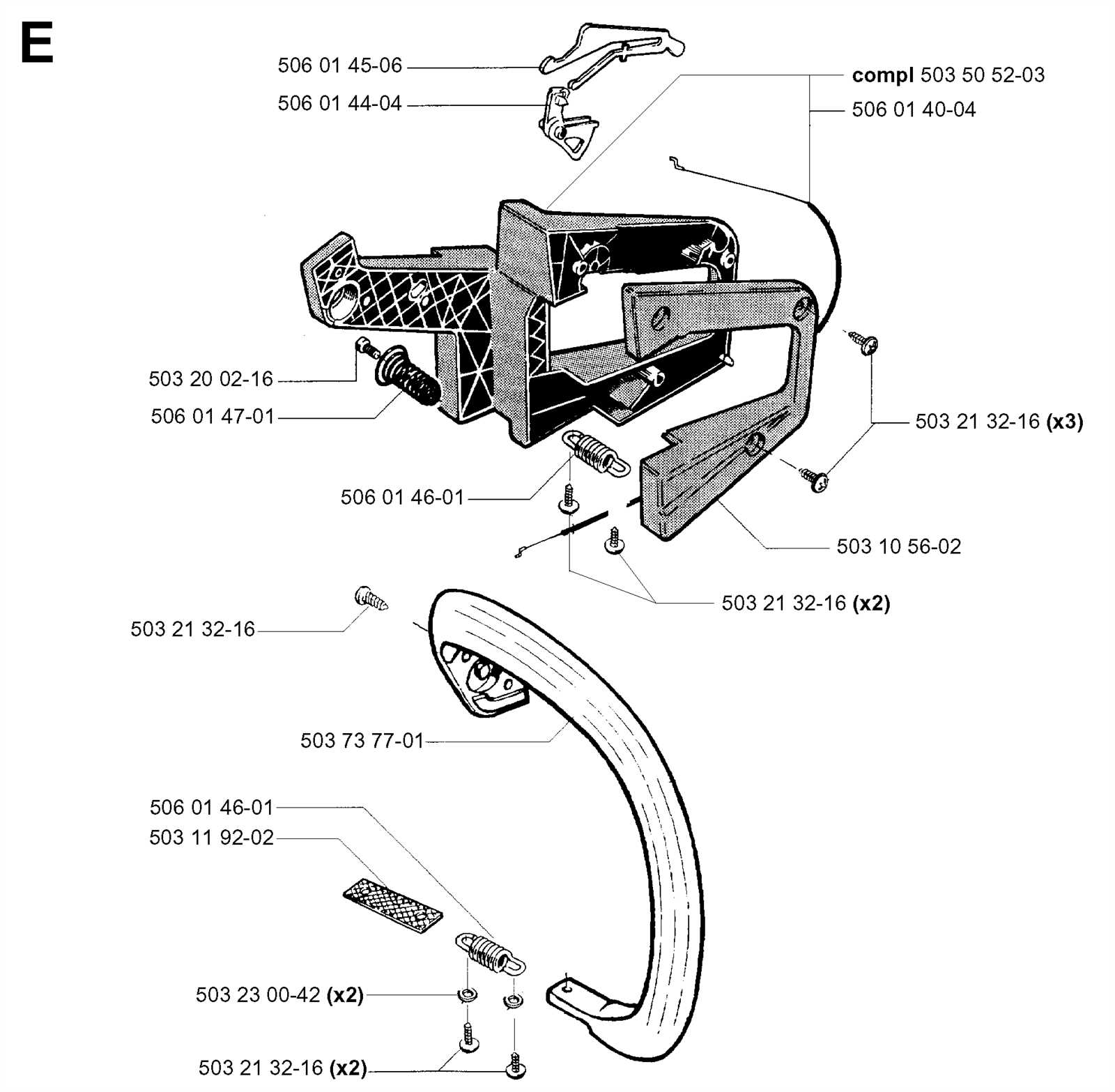 stihl 011 avt parts diagram