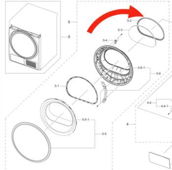 samsung dryer parts diagram