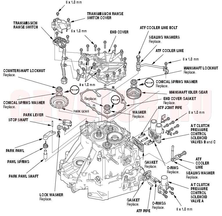 2001 honda crv parts diagram