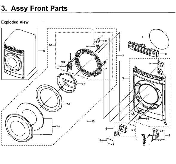 samsung flexwash parts diagram