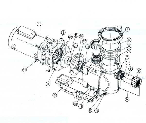 pentair superflo parts diagram