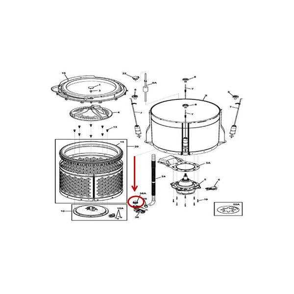 frigidaire dryer parts diagram