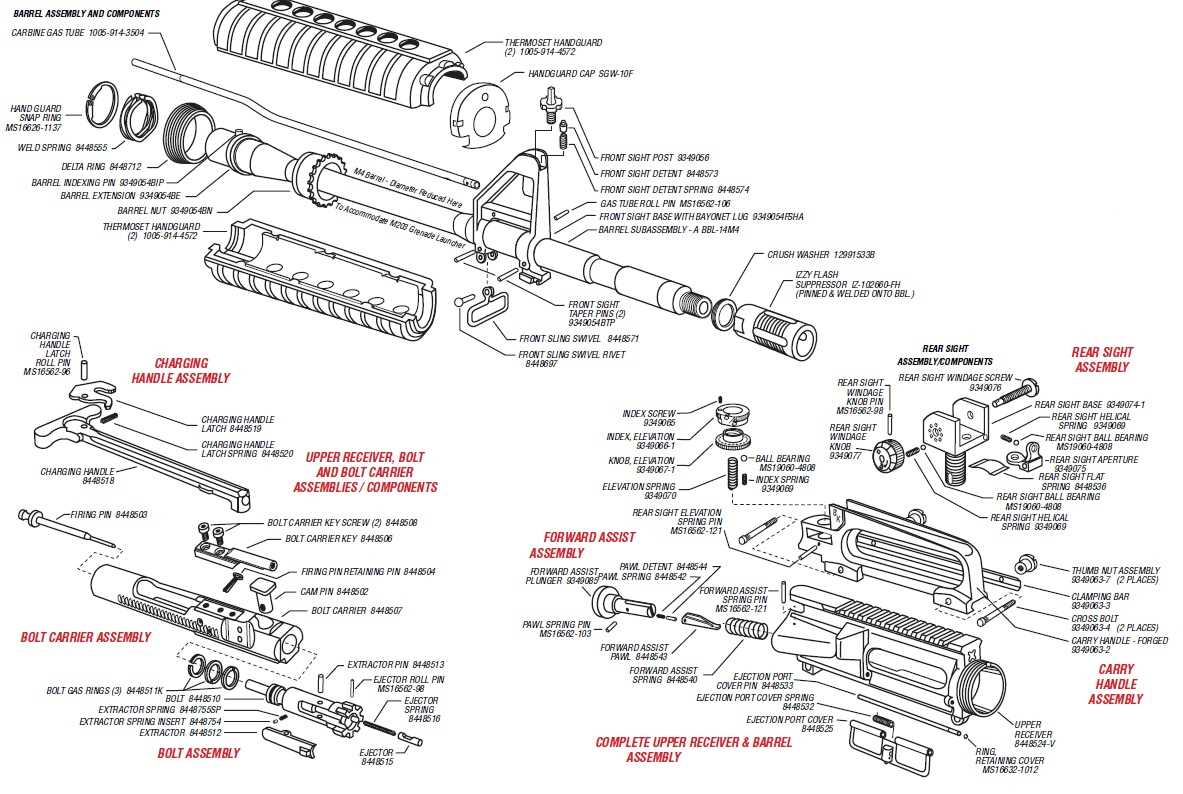 ar 15 diagram parts
