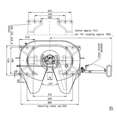 fifth wheel hitch parts diagram