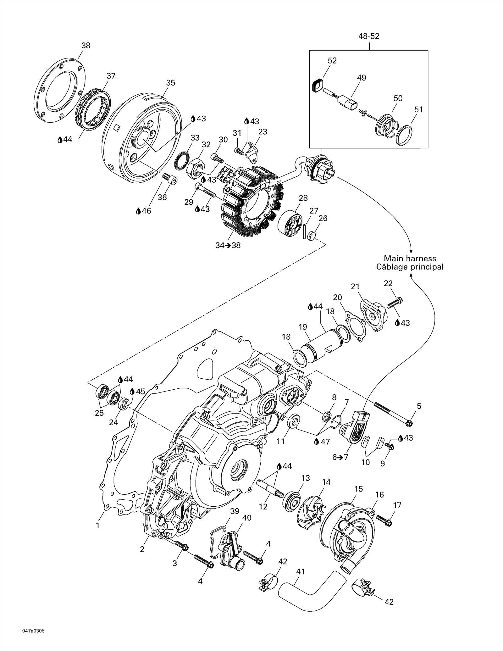 bombardier traxter 500 parts diagram