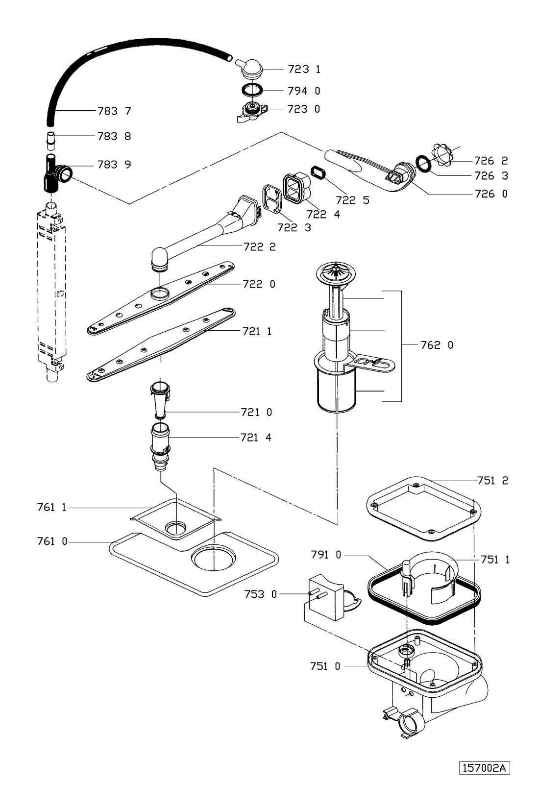 moen 7100 parts diagram