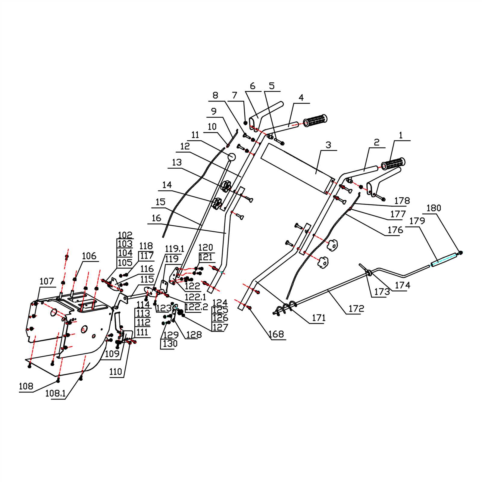 massimo snow blower parts diagram