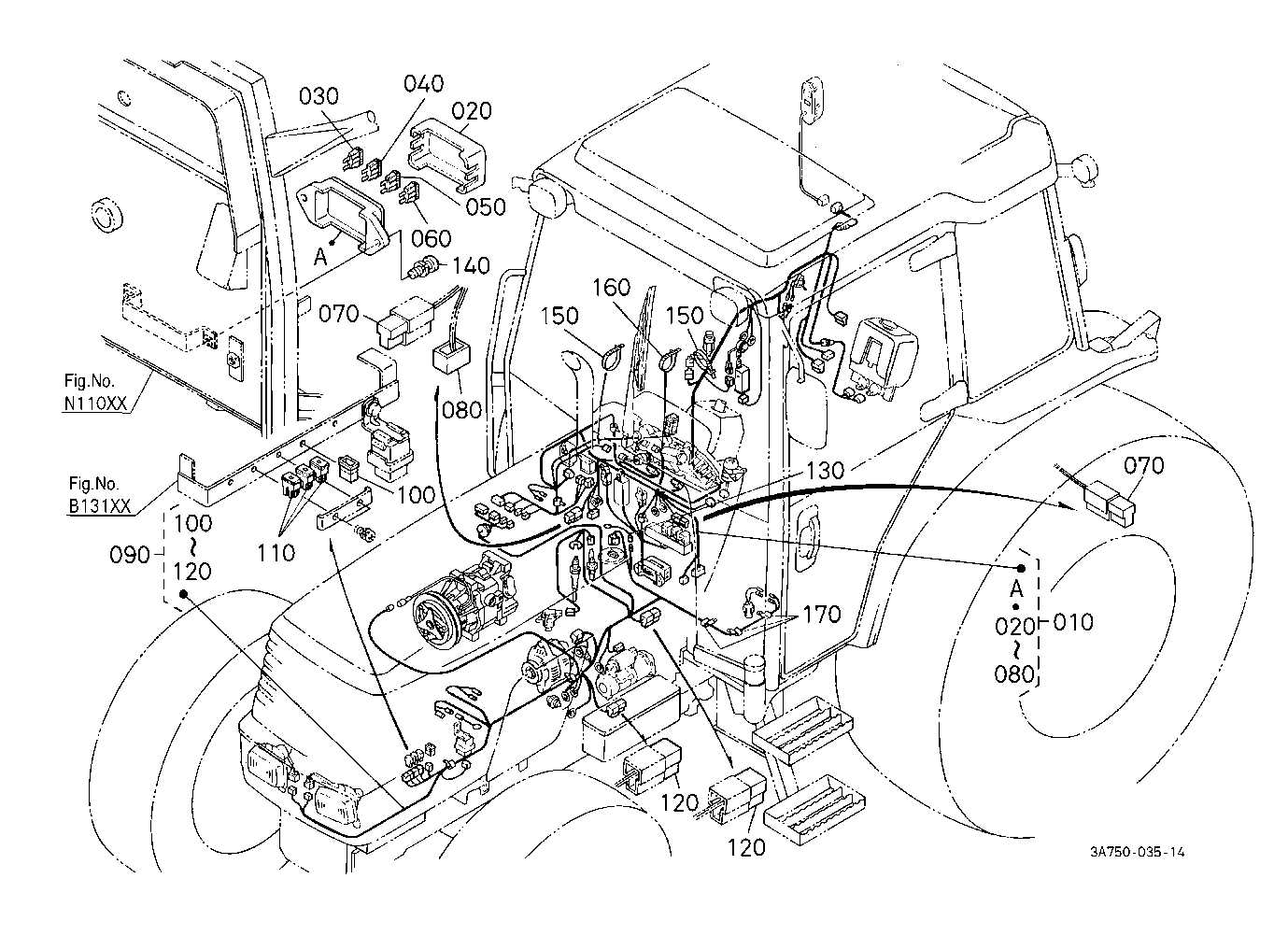 kubota m8200 parts diagram