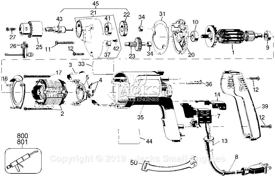 dewalt drill parts diagram