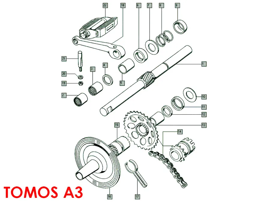 tomos a35 parts diagram