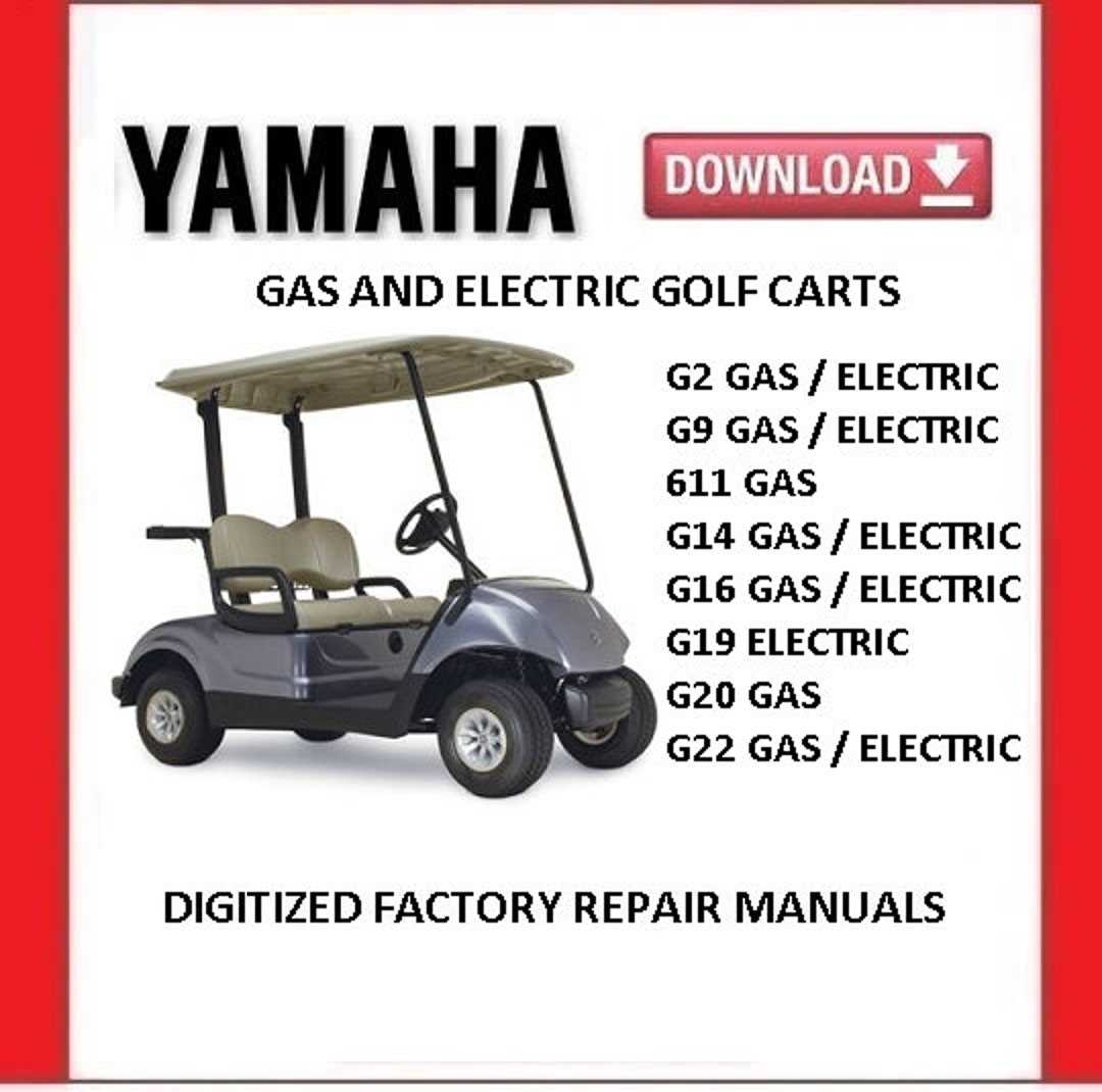 yamaha g29 golf cart parts diagram