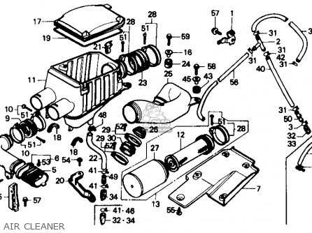 1986 honda fourtrax 350 parts diagram