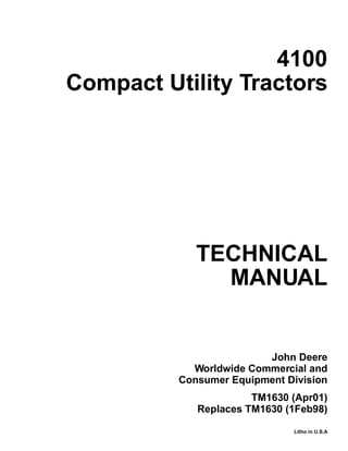 john deere 4100 parts diagram