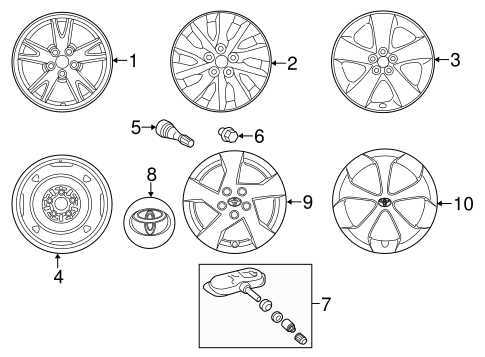 2010 toyota prius parts diagram