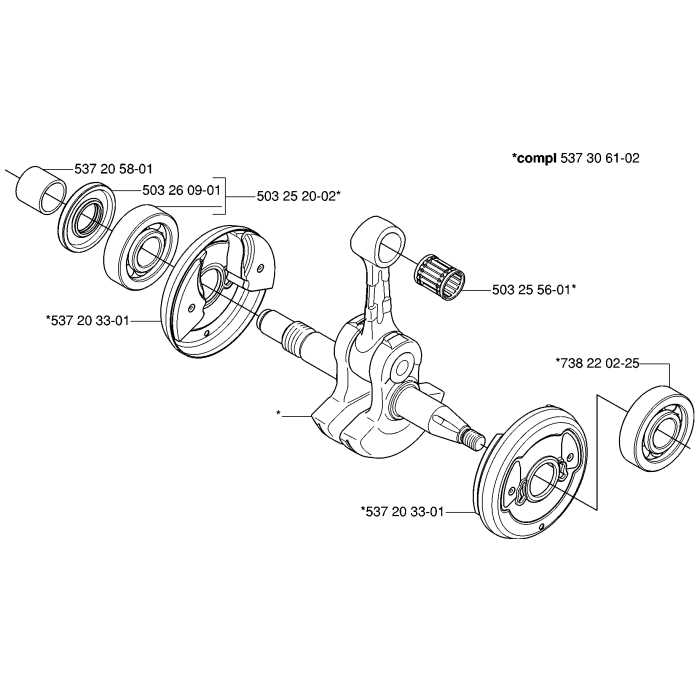 crankshaft parts diagram