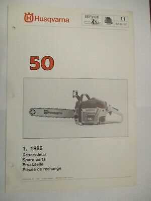 husqvarna 50 parts diagram