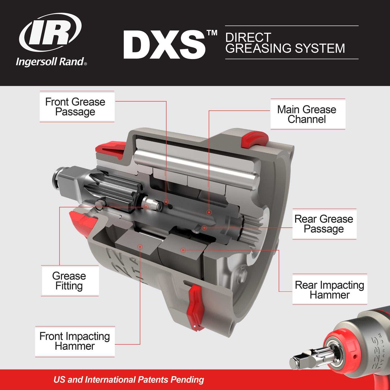 ingersoll rand titanium 1 2 impact parts diagram
