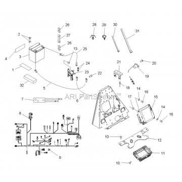 polaris ranger 500 parts diagram