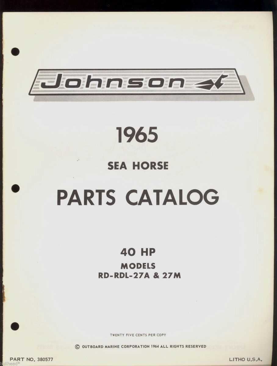 johnson 115 parts diagram