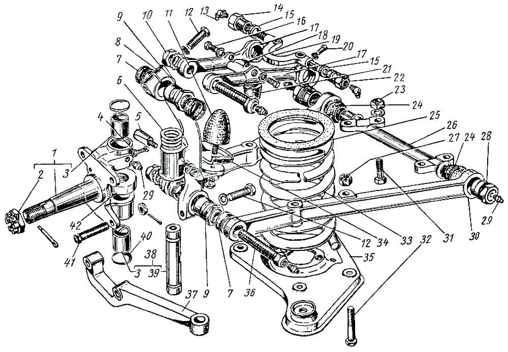 front end car parts diagram