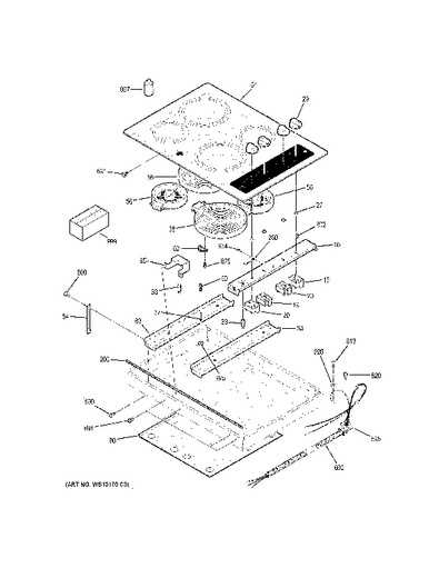 ge electric stove parts diagram