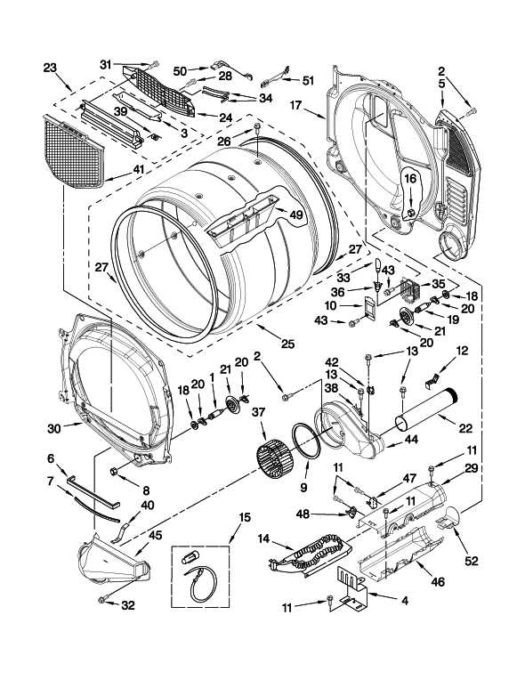 amana tandem 7300 parts diagram