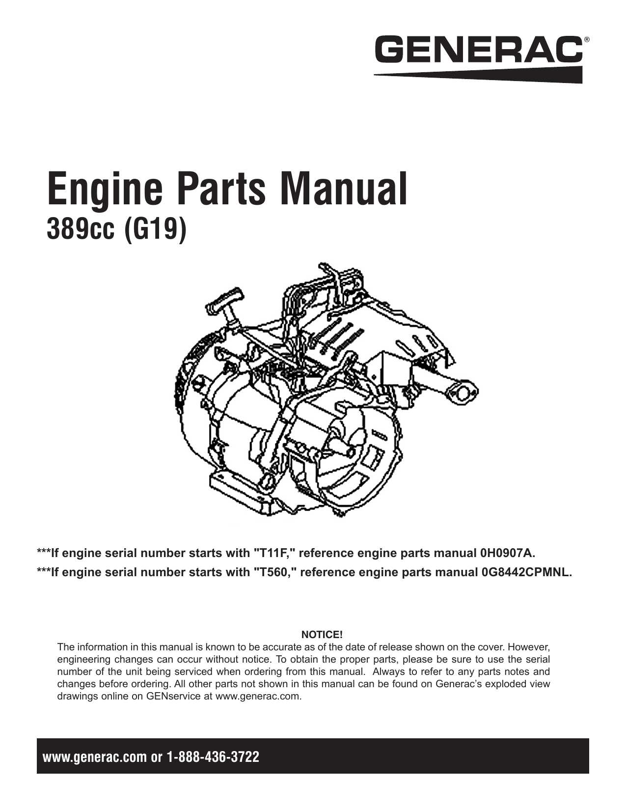 generac parts diagram