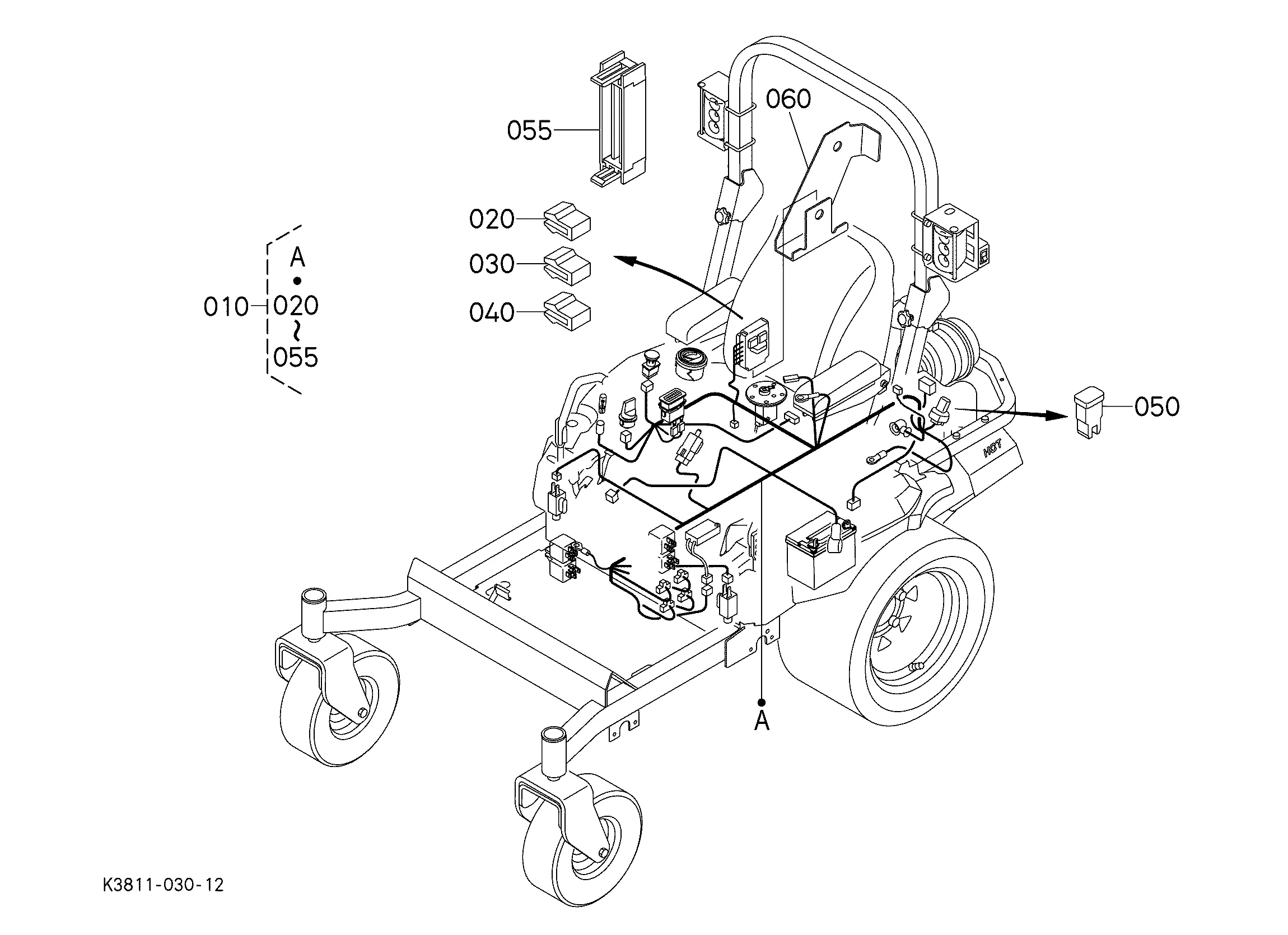 kubota z725kh parts diagram