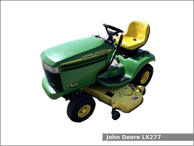 john deere lx277 aws parts diagram