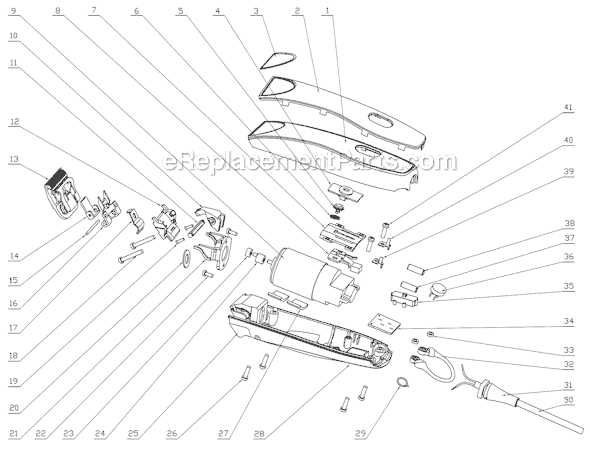 oster 76 parts diagram