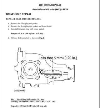 2003 toyota rav4 parts diagram