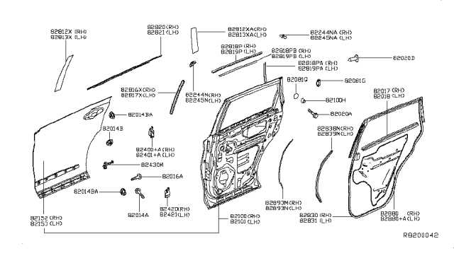 2015 nissan pathfinder parts diagram