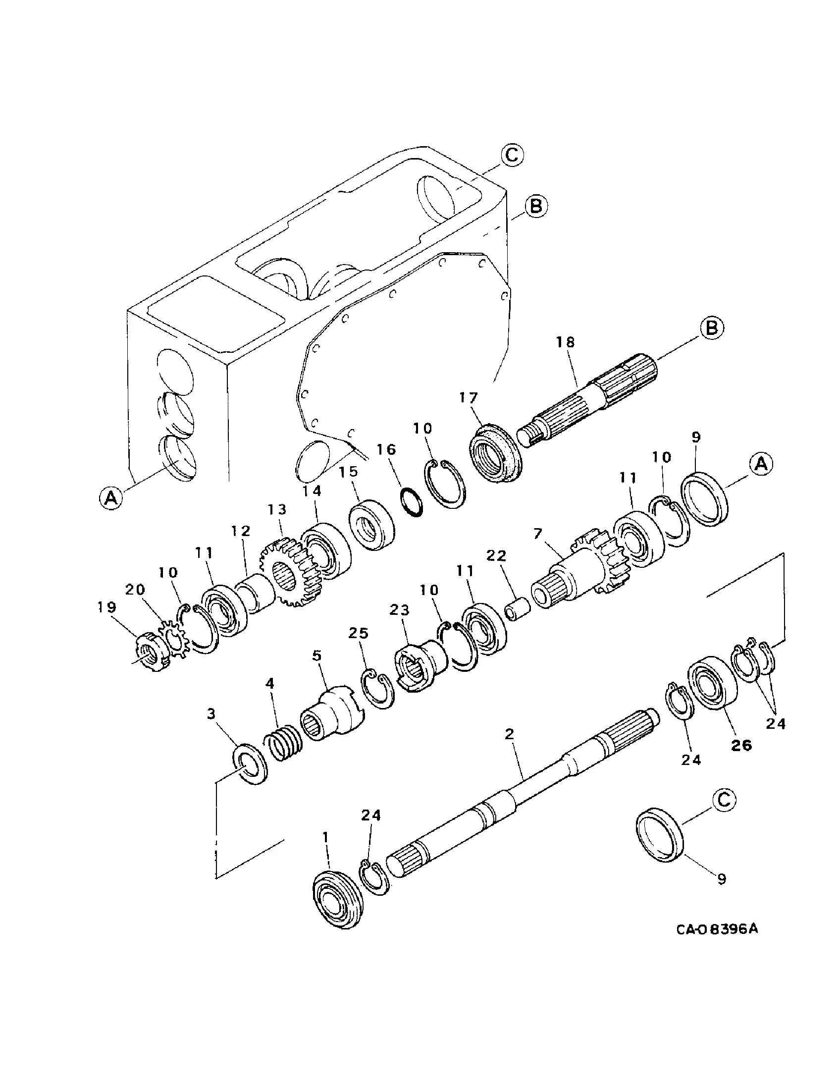 international 244 parts diagram