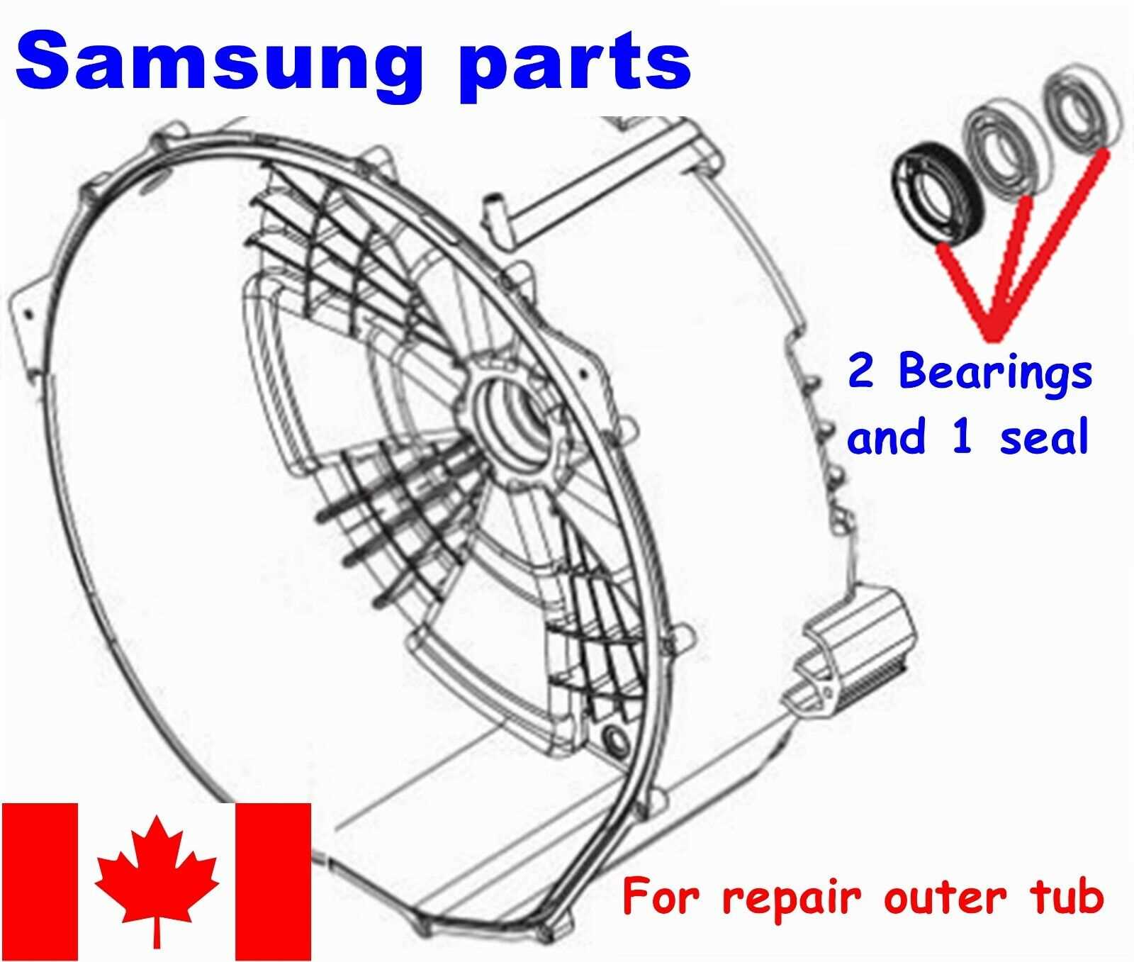 samsung vrt washer parts diagram