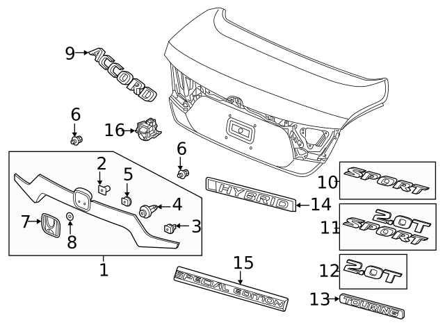 2010 honda accord parts diagram