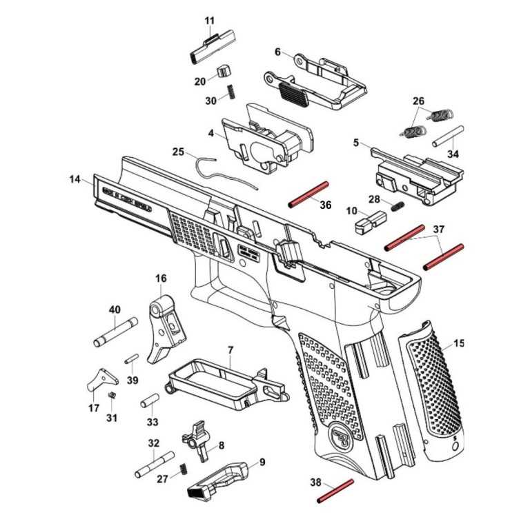 cz p10 parts diagram