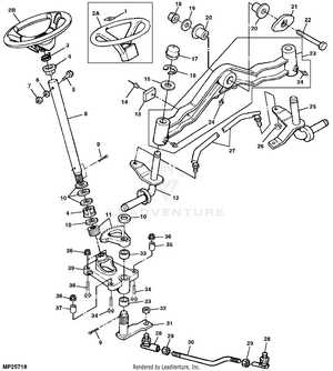 john deere sabre gx1438 parts diagram