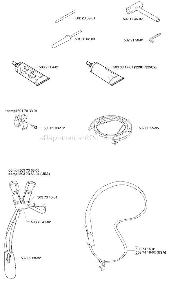 husqvarna 325 lx parts diagram