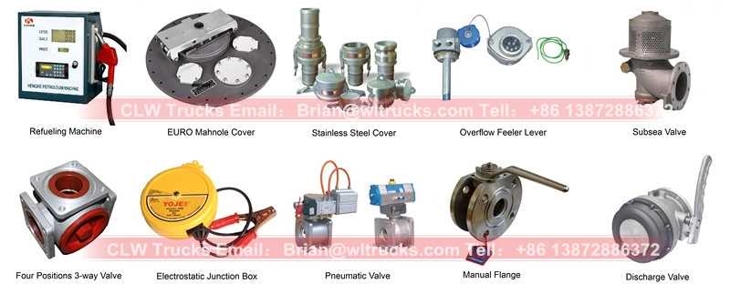 tanker trailer parts diagram