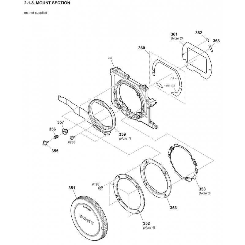 sony a7iii parts diagram