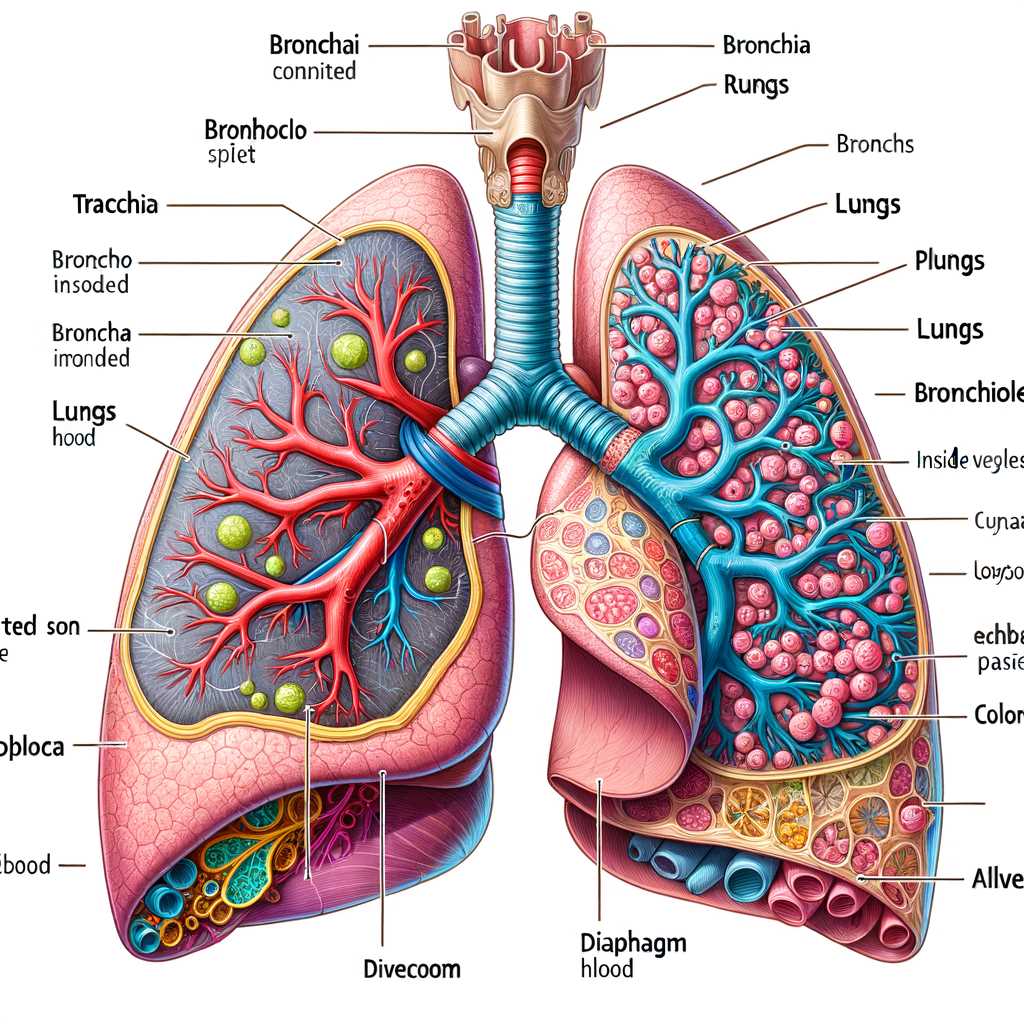 lung parts diagram