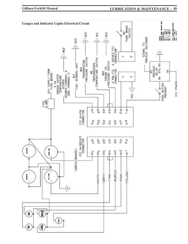 baker forklift parts diagram