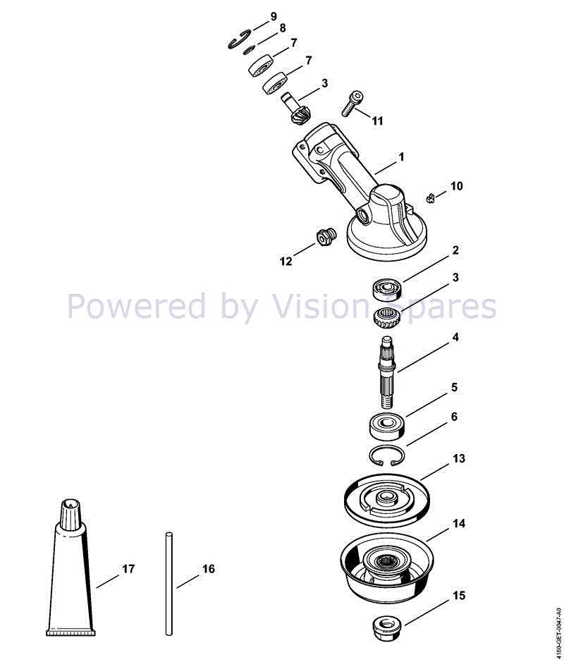 stihl km 131 parts diagram