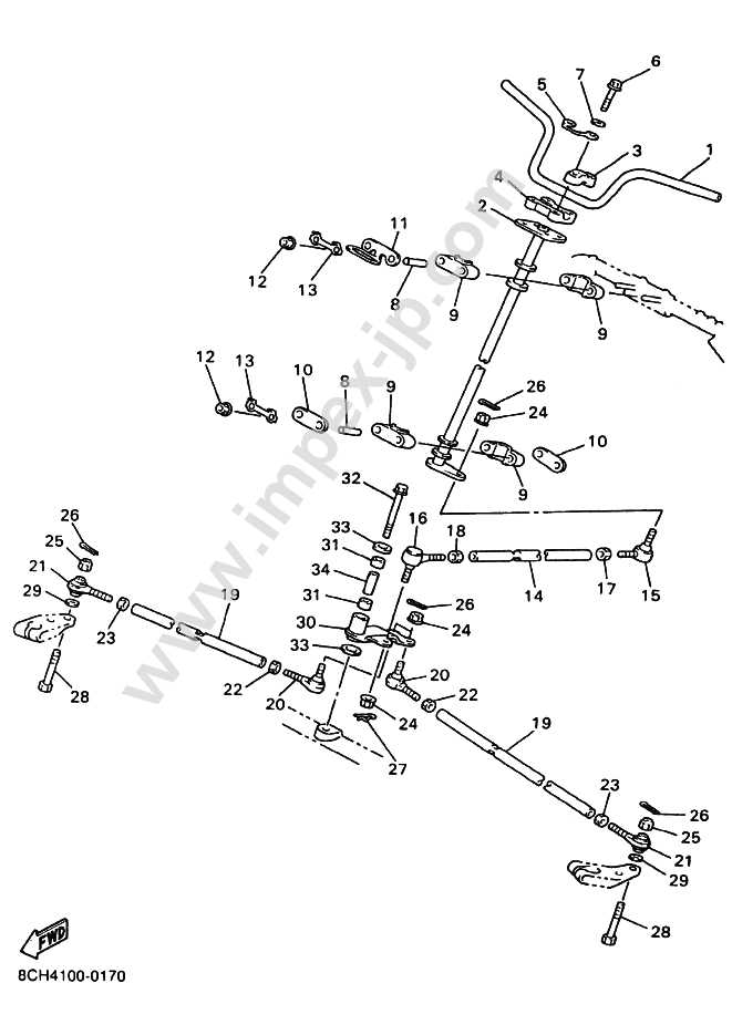 yamaha snowmobile parts diagram